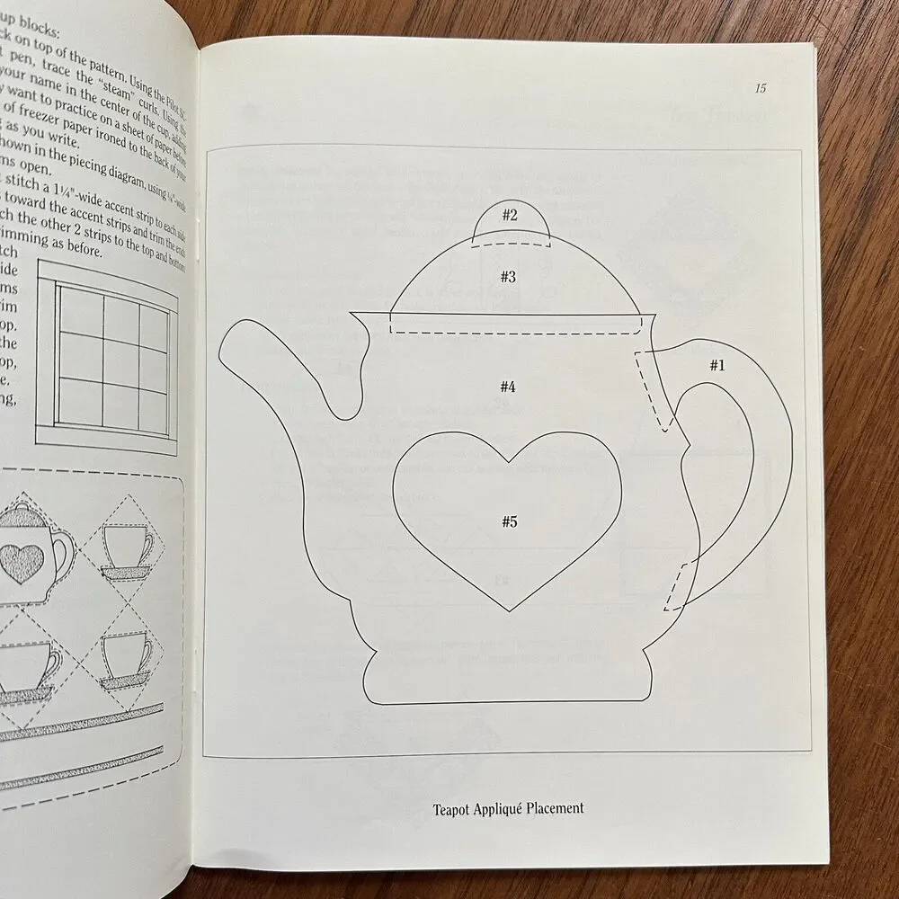 Tea Party Time : Romantic Quilts and Tasty Tidbits Pattern Book